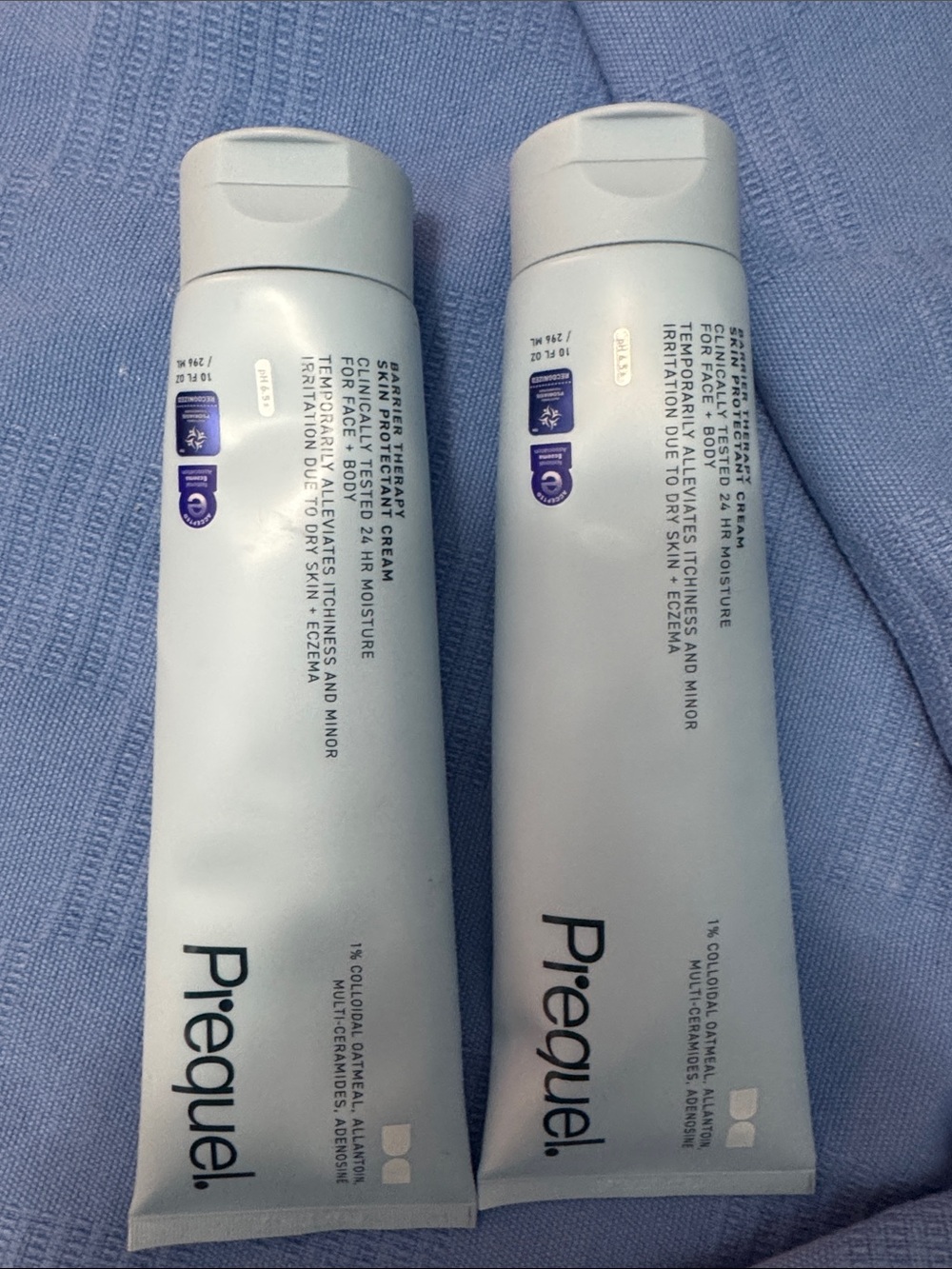 New/Sealed (2) Prequel Skincare Therapy Cream 10 oz Tubes